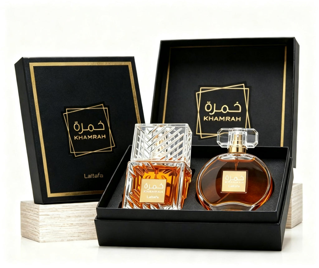 عطر لطافة خمرة للجنسين 100 مل | متوفر مقاسات 1-100 مل + عبوات تجريبية + مجموعات هدايا