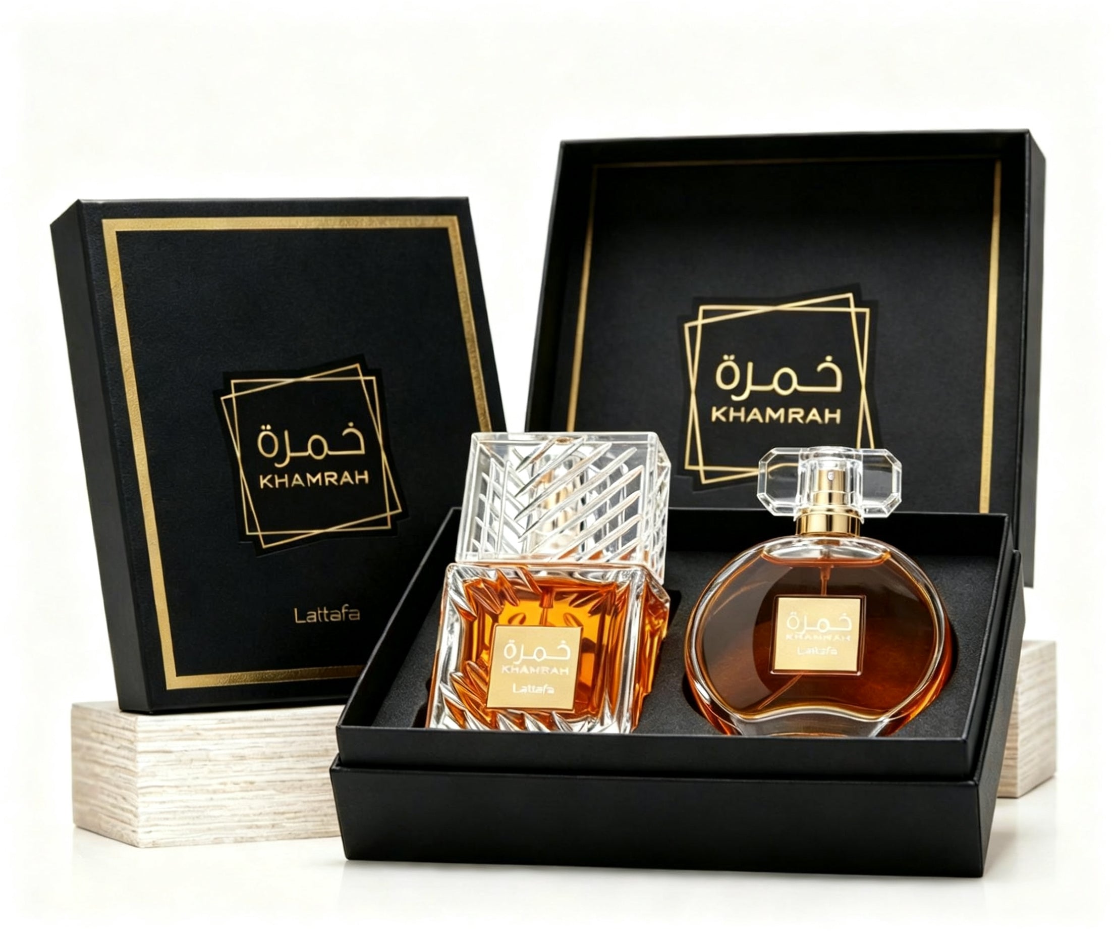 عطر لطافة خمرة للجنسين 100 مل | متوفر مقاسات 1-100 مل + عبوات تجريبية + مجموعات هدايا